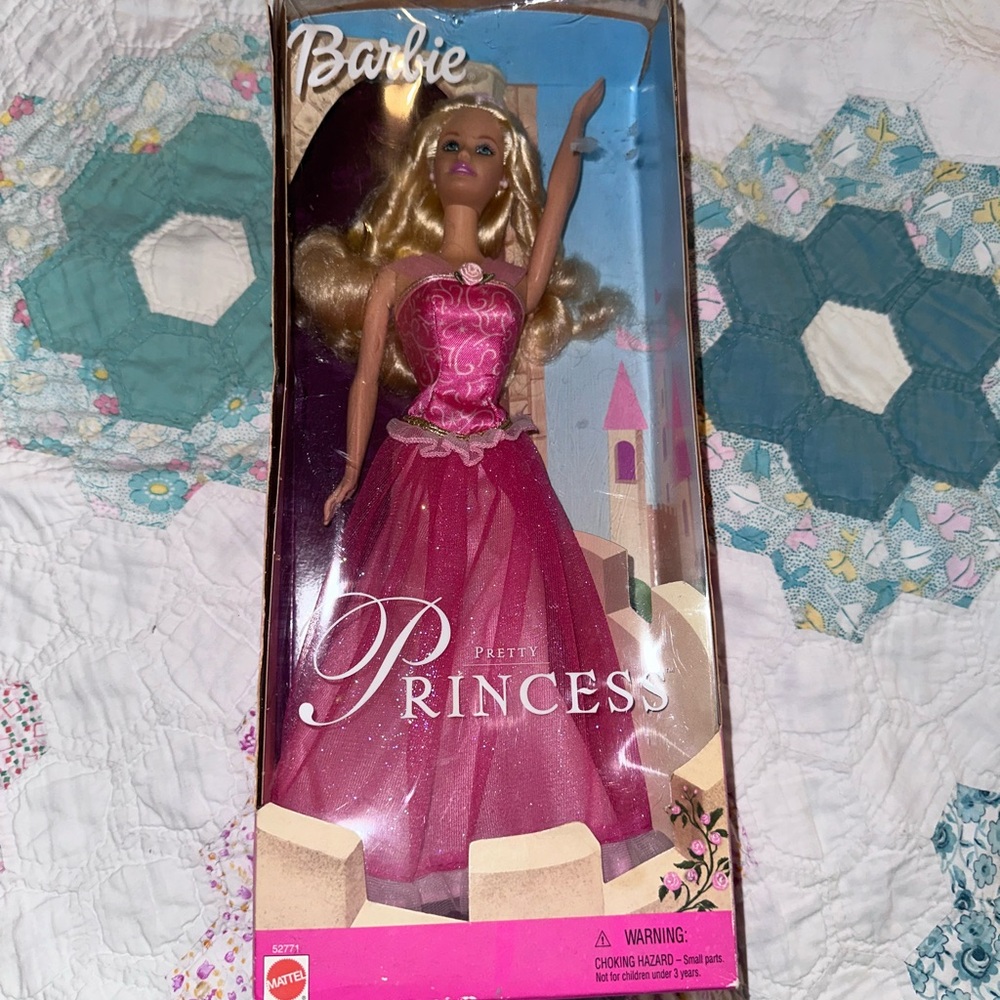 Barbie Pretty Princess 2001 Mattel Doll